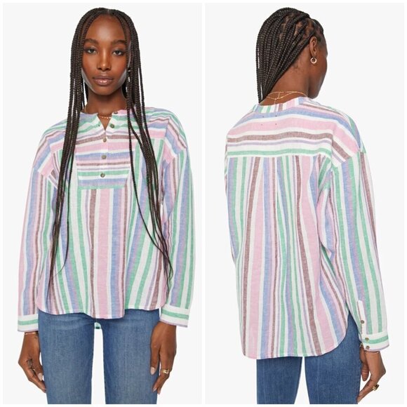 💕XIRENA💕 Macyn Top ~ Ivory Melange Large L NWT - Picture 1 of 16